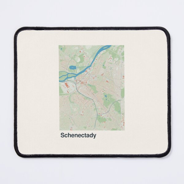 Item preview, Schenectady Minimalistic Map Art designed and sold by MapsNerd.