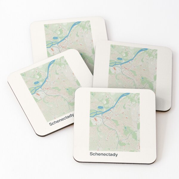 Item preview, Schenectady Minimalistic Map Art designed and sold by MapsNerd.