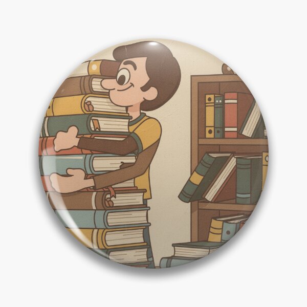 Item preview, Department of Buying Books I'll Never Read designed and sold by PictorialWhimsy.