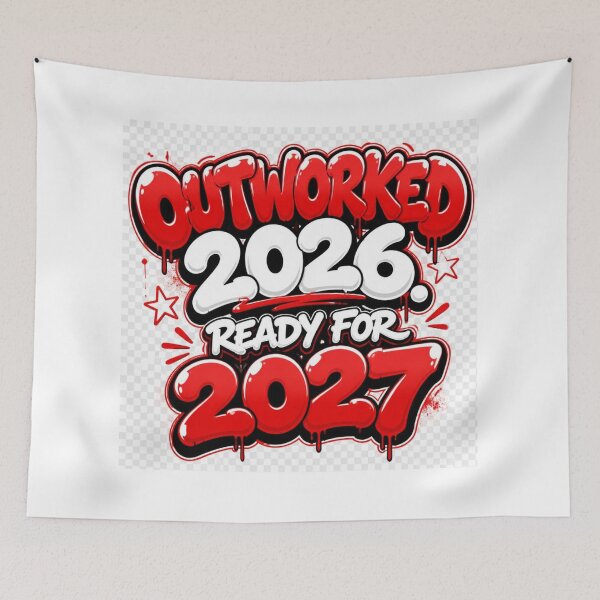 Item preview, Outworked 2026 Ready For 2027 Streetwear Tee designed and sold by Lespribos .