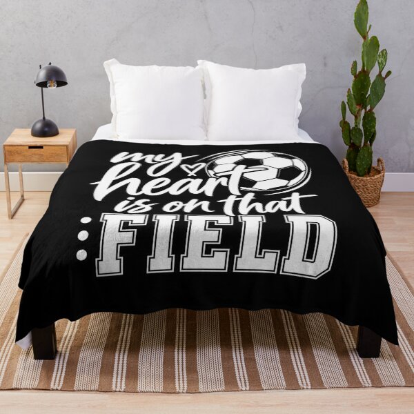 Item preview, My Heart Is on That Field Women's Soccer Graphic T-Shirt – Soccer Player Gift, Soccer Mom Graphic Tee designed and sold by Trendably.