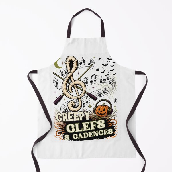 Item preview, Creepy Clefs & Cadences – Halloween Music Teacher designed and sold by BachoOffBit.
