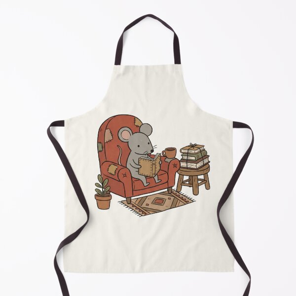 Item preview, Cozy Mouse Reading a Book Cute Book Lover Illustration designed and sold by IriArt-Designs.