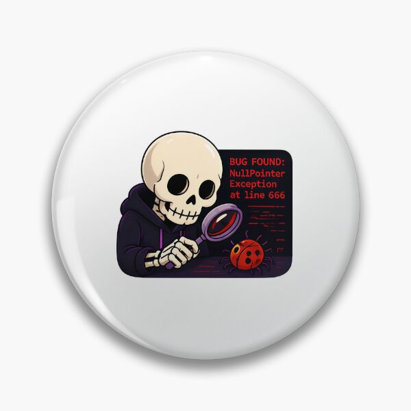 Item preview, Bug Found NullPointer Exception Line 666 Skeleton designed and sold by aysenism.