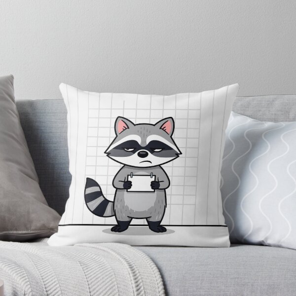 Item preview, Raccoon Bandit in the Midnight Mugshot Lineup designed and sold by PictorialWhimsy.
