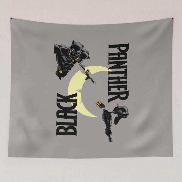 Item preview, Black Panther Comic Action Text Graphic Tee-4 designed and sold by IsaacKelly2121.