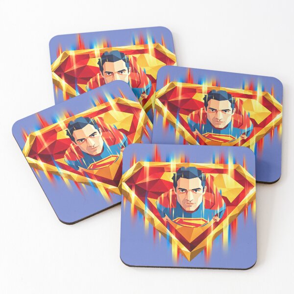 Item preview, Superman - Geometric Pattern designed and sold by Presents For The Dead.