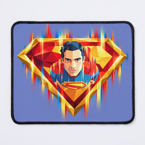 Artikelvorschau, Superman - Geometrisches Muster entworfen und verkauft von Presents For The Dead.