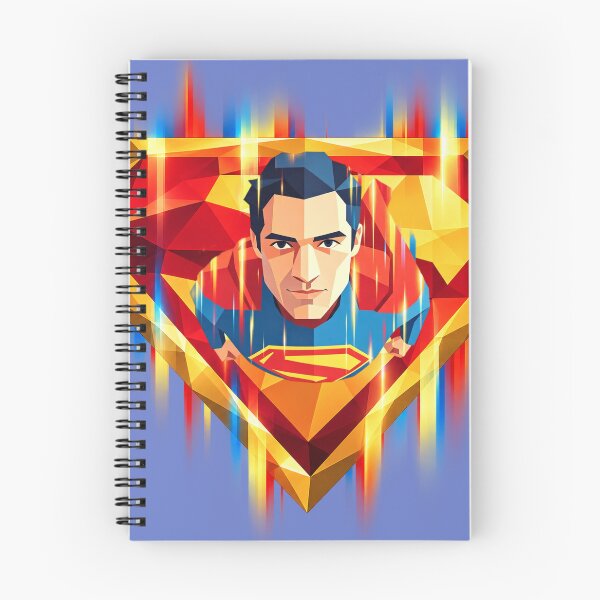 Item preview, Superman - Geometric Pattern designed and sold by Presents For The Dead.