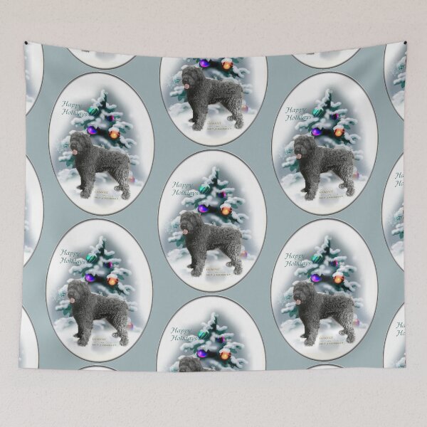 Item preview, Bouvier des Flandres Christmas Art Gifts designed and sold by springdaleshops.