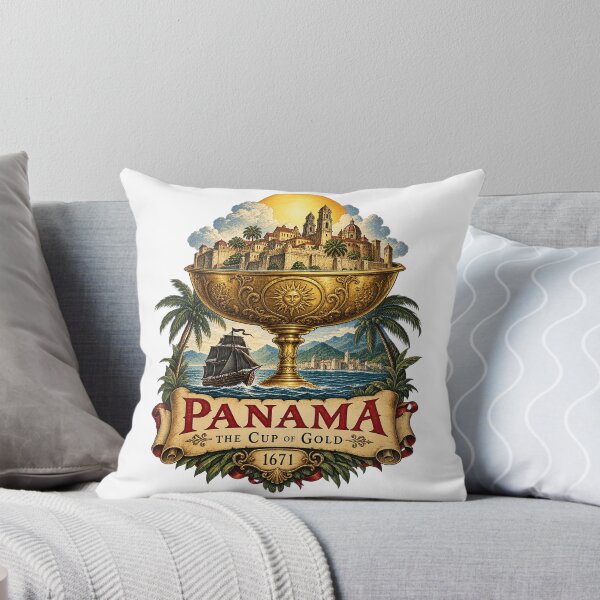 Item preview, Panama — The Cup of Gold — 1671 designed and sold by Past in Threads.
