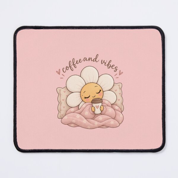 Item preview, Coffee and Vibes – Cozy Daisy designed and sold by Daisylazyshopy.