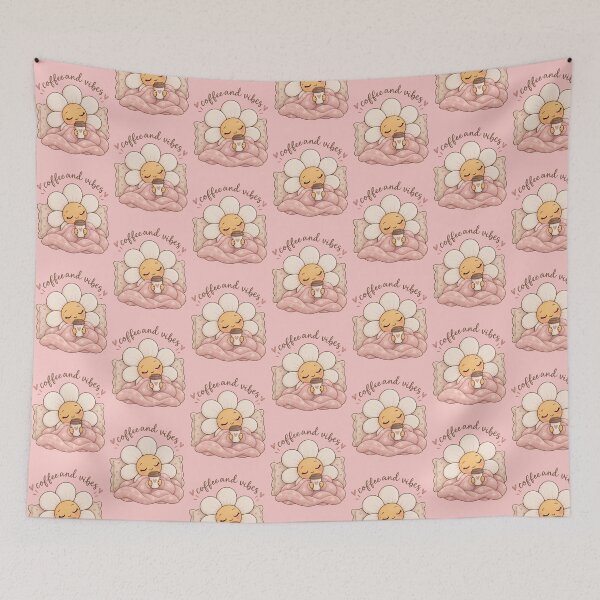 Item preview, Coffee and Vibes – Cozy Daisy designed and sold by Daisylazyshopy.