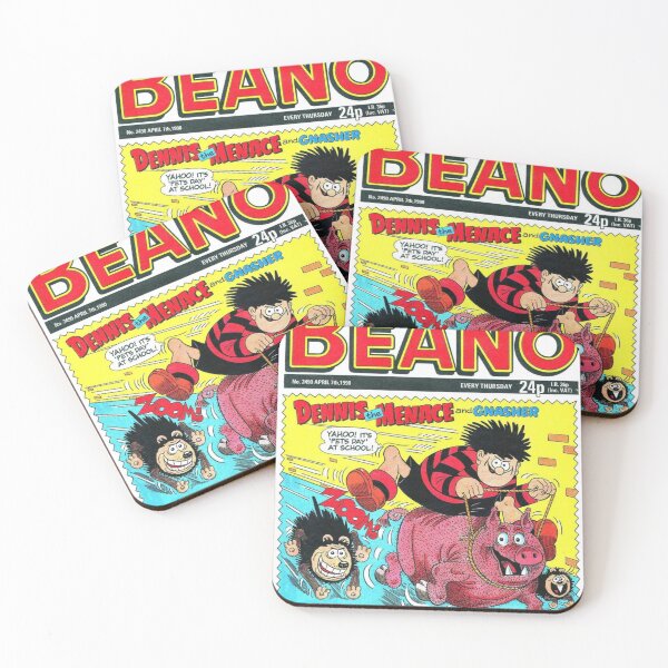 Item preview, Cómic Beano Portada de Beano Póster de película vintage personalizado original designed and sold by Cool Robot Bro..