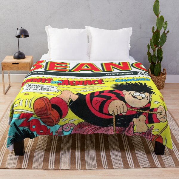 Item preview, Beano Comic Book Beano Cover Art Original Custom Vintage Movie Poster designed and sold by Cool Robot Bro..