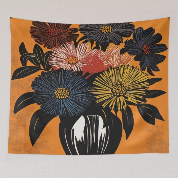Artikelvorschau, Vase Flowers Still Life 13 entworfen und verkauft von COSMIC SUDZ.