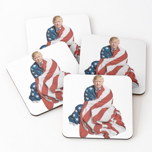 Item preview, Donald Trump Wrapped in the American Flag designed and sold by 4U---Store.