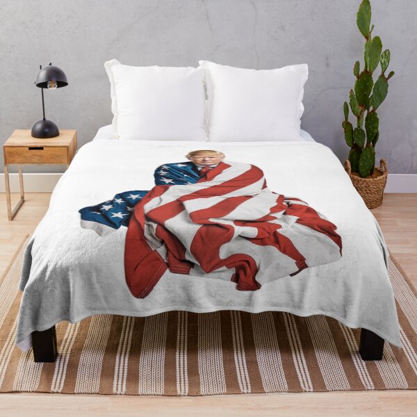 Item preview, Donald Trump Wrapped in the American Flag designed and sold by 4U---Store.