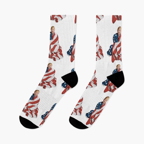 Item preview, Donald Trump Wrapped in the American Flag designed and sold by 4U---Store.