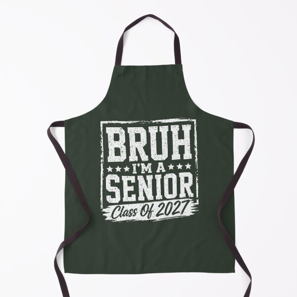 Item preview, Bruh I_m A Senior Class Of 2027 Funny High School Graduation Oversized T-Shirt designed and sold by OfGivingArt.