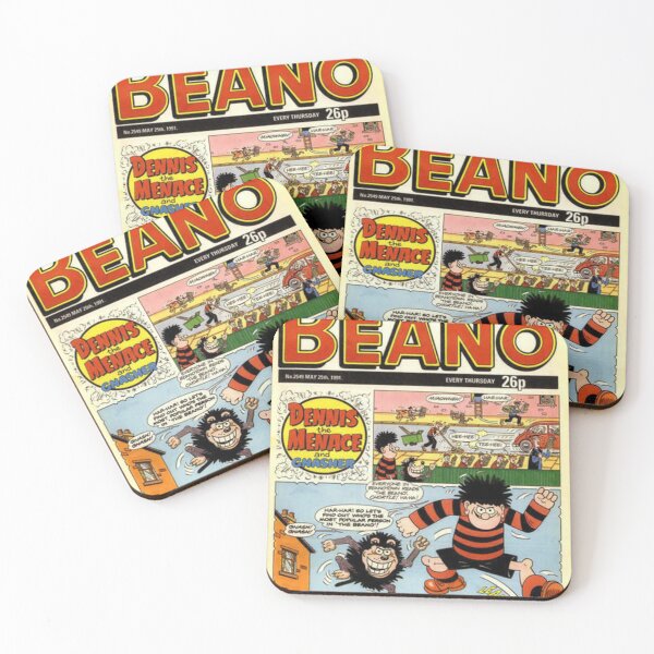Item preview, Cómic Beano Portada de Beano Póster de película vintage personalizado original designed and sold by Cool Robot Bro..