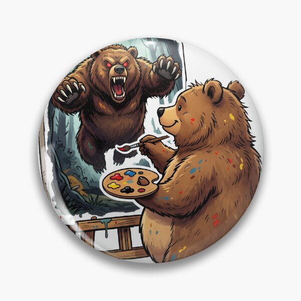 Item preview, The Round Grizzly's Masterpiece designed and sold by Dhenin Studio.