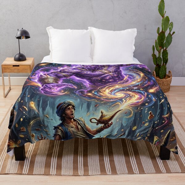 Item preview, Magic Lamp - Genie & Arabian Night Fantasy Art designed and sold by Lucid Dream Pixel.