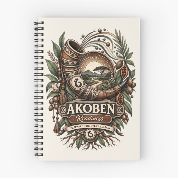Item preview, Akoben – Symbol of Readiness | Adinkra Wisdom Collection designed and sold by 'VARI'.