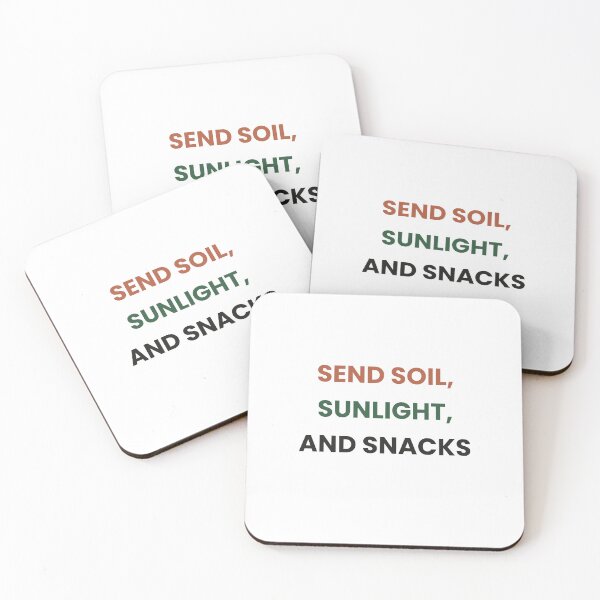 Item preview, Send Soil Sunlight and Snacks Funny Plant Shirt designed and sold by F8tal Ink .