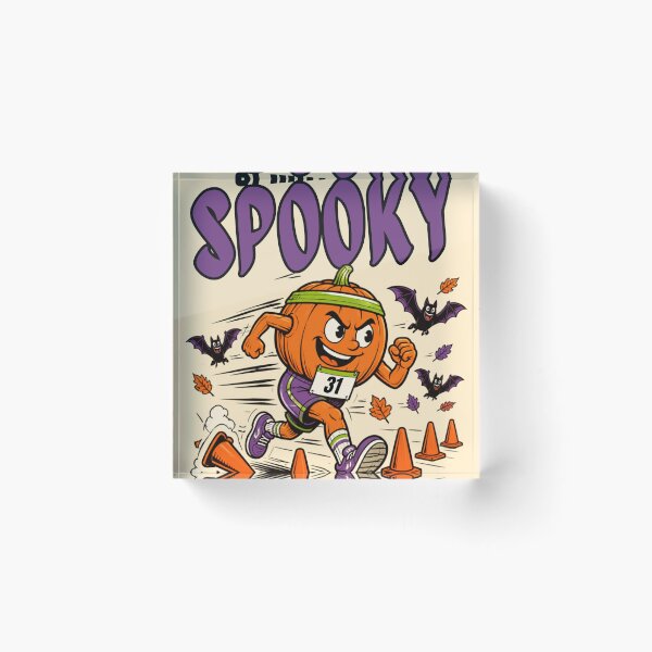 Item preview, Sprint Into Spooky – Halloween PE Teacher designed and sold by BachoOffBit.