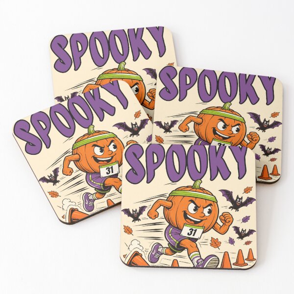 Item preview, Sprint Into Spooky – Halloween PE Teacher designed and sold by BachoOffBit.