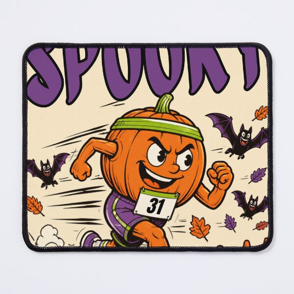Item preview, Sprint Into Spooky – Halloween PE Teacher designed and sold by BachoOffBit.