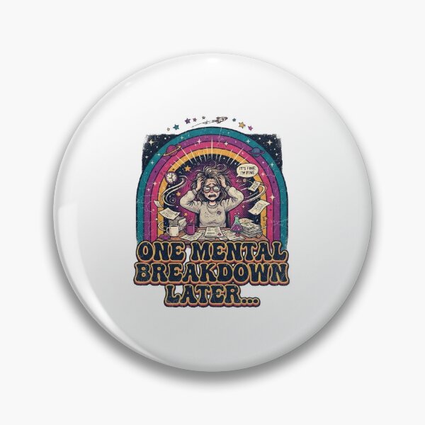 Item preview, one mental breakdown designed and sold by BassoArt21.