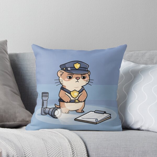 Item preview, The Extremely Serious Ferret Night-Shift Security Guard designed and sold by PictorialWhimsy.