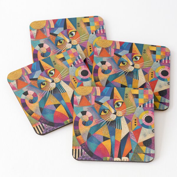 Item preview, Cat Mosaic designed and sold by Liz Redbrake.