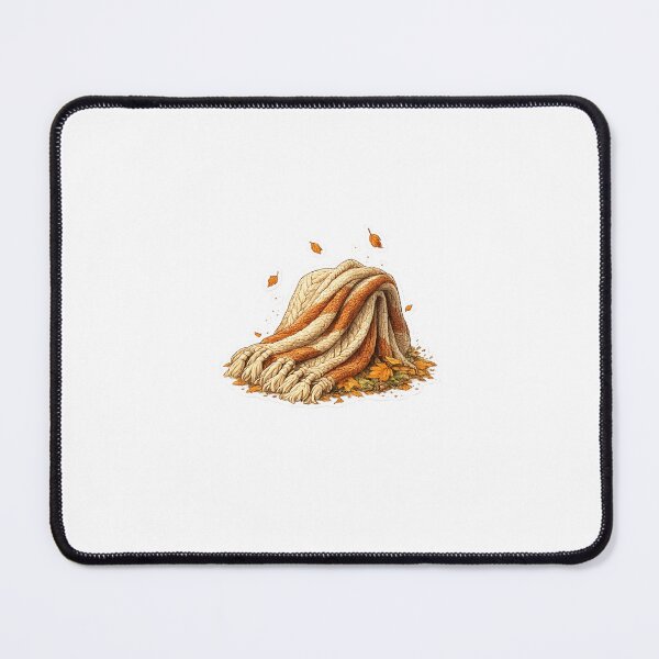 Item preview, Cozy Fall Blanket Sticker | Hygge Autumn Knit Aesthetic | Warm Rustic Decor designed and sold by PawsAndpetalstudio.