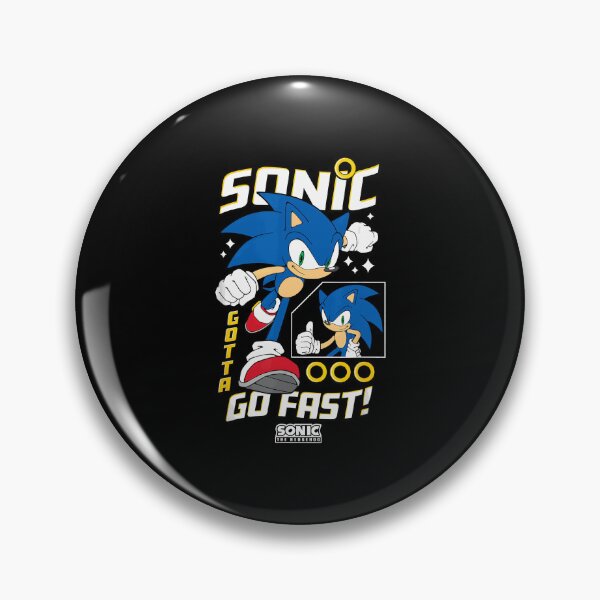 Item preview, Sonic The Hedgehog Gotta Go Fast Run designed and sold by cutezodiac.