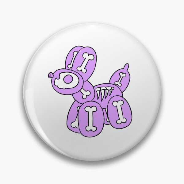 Item preview, Balloon X-Ray Dog designed and sold by KayCozyStickers.