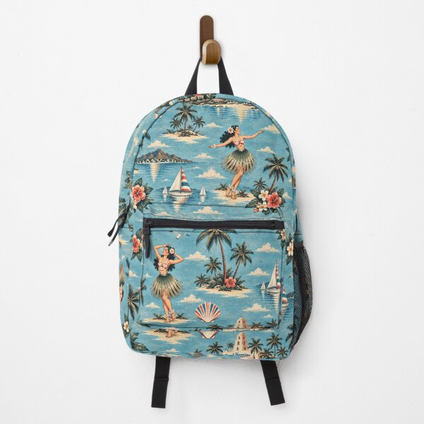 Item preview, Old Retro Hawaii – Vintage Hula & Tropical Island Pattern 3 +91BIRD designed and sold by Plus91BIRD.