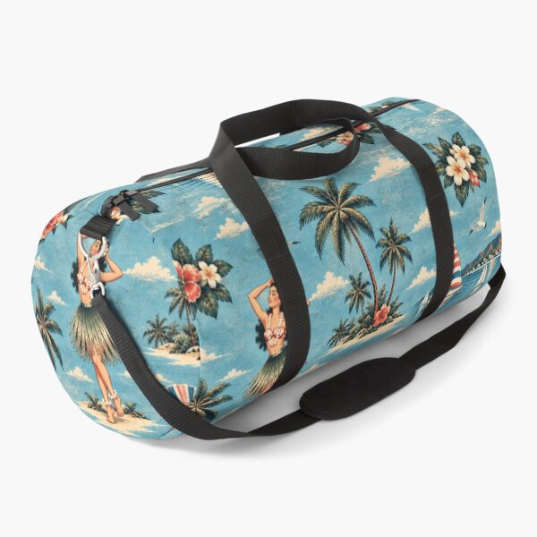 Item preview, Old Retro Hawaii – Vintage Hula & Tropical Island Pattern 3 +91BIRD designed and sold by Plus91BIRD.