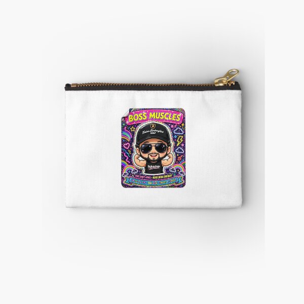 Item preview, Boss Muscles Tiny Arms Huge Boss Energy⁠ designed and sold by sticker8622.