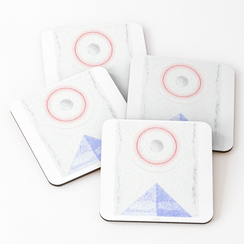 Item preview, Coasters (Set of 4) designed and sold by RiseAgainComics.