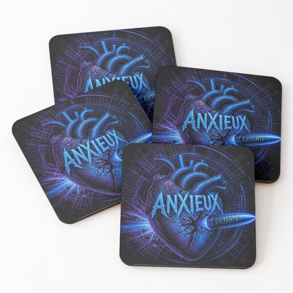 Item preview, Anxious Heart Avoidant Bullet Streetwear Graphic Art designed and sold by Lespribos .