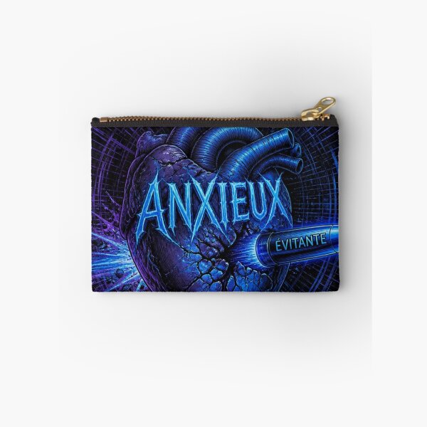 Item preview, Anxious Heart Avoidant Bullet Streetwear Graphic Art designed and sold by Lespribos .