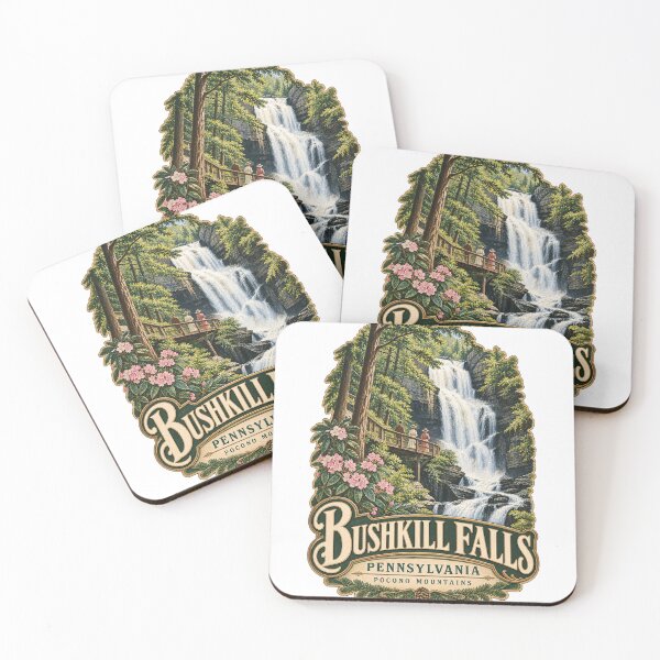 Item preview, Bushkill Falls Pennsylvania designed and sold by Past in Threads.