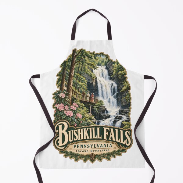 Item preview, Bushkill Falls Pennsylvania designed and sold by Past in Threads.