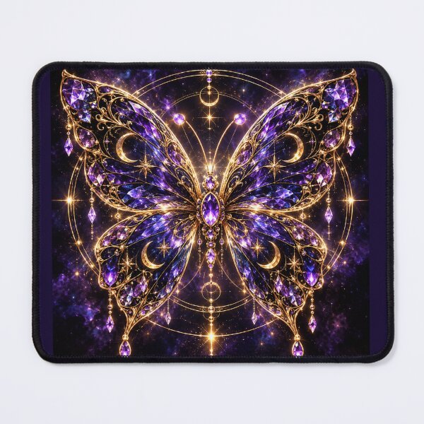 Item preview, Amethyst Celestial Butterfly – Moonlit Magic designed and sold by PurvaNimfaMagic.