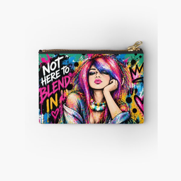 Item preview, Just Me | Colorful Pop Art Girl – NOT HERE TO BLEND IN designed and sold by CollectionsJEm.