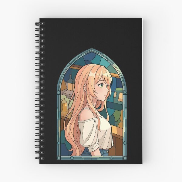 Item preview, Akane Kinoshita My Love Story with Yamada Kun Cafe Glow Stained Glass designed and sold by mildaclairmo.