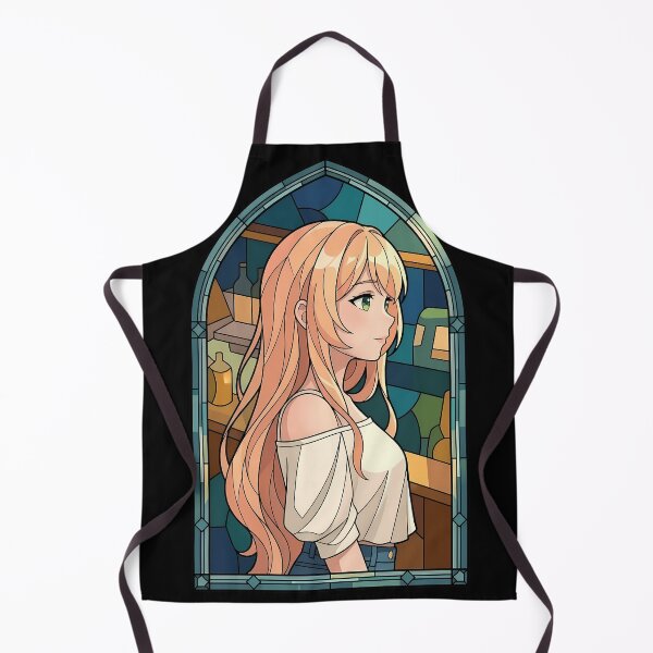 Item preview, Akane Kinoshita My Love Story with Yamada Kun Cafe Glow Stained Glass designed and sold by mildaclairmo.